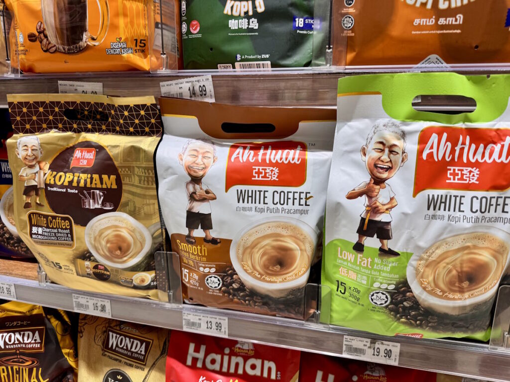 Ah Huat’s instant coffee
