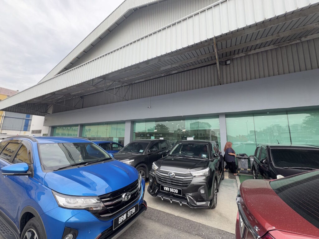 Perodua carpark