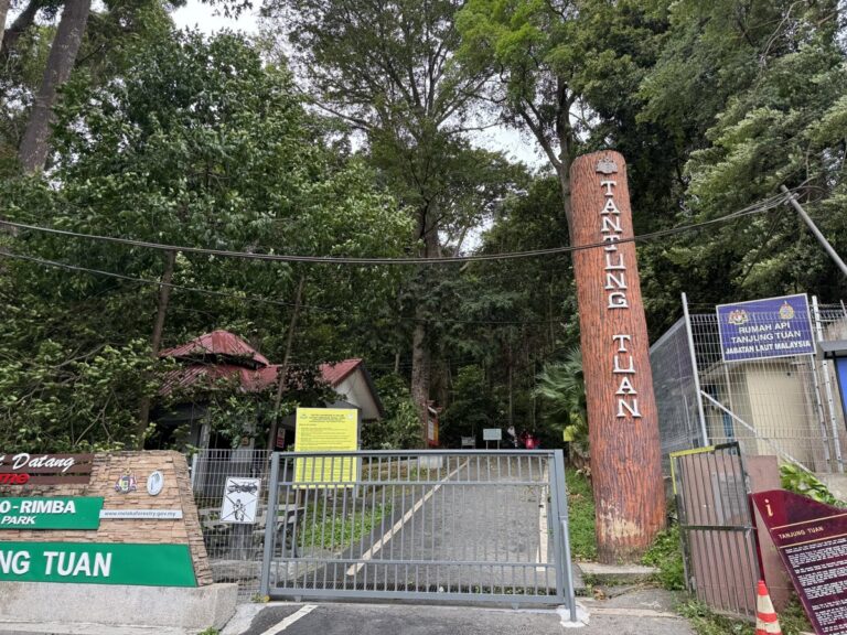 Tanjung Tuan entrance